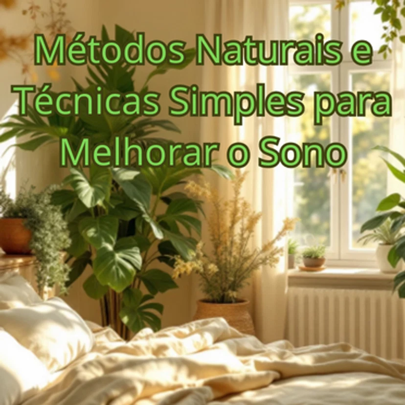 Métodos Naturais e Técnicas  Simples para Melhorar o  Sono