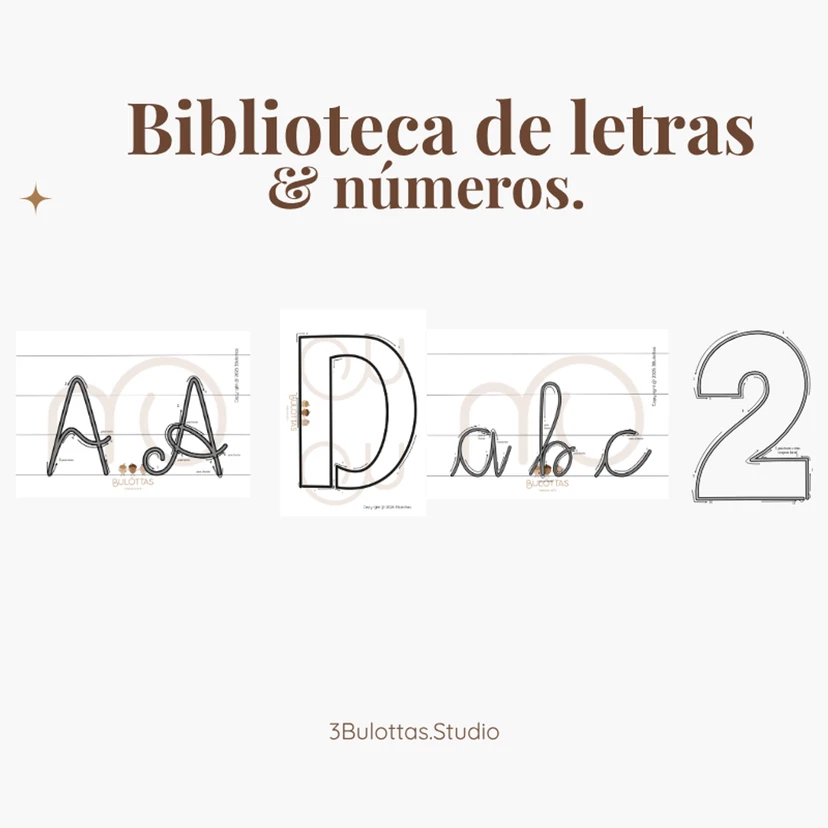 Biblioteca de letras & números
