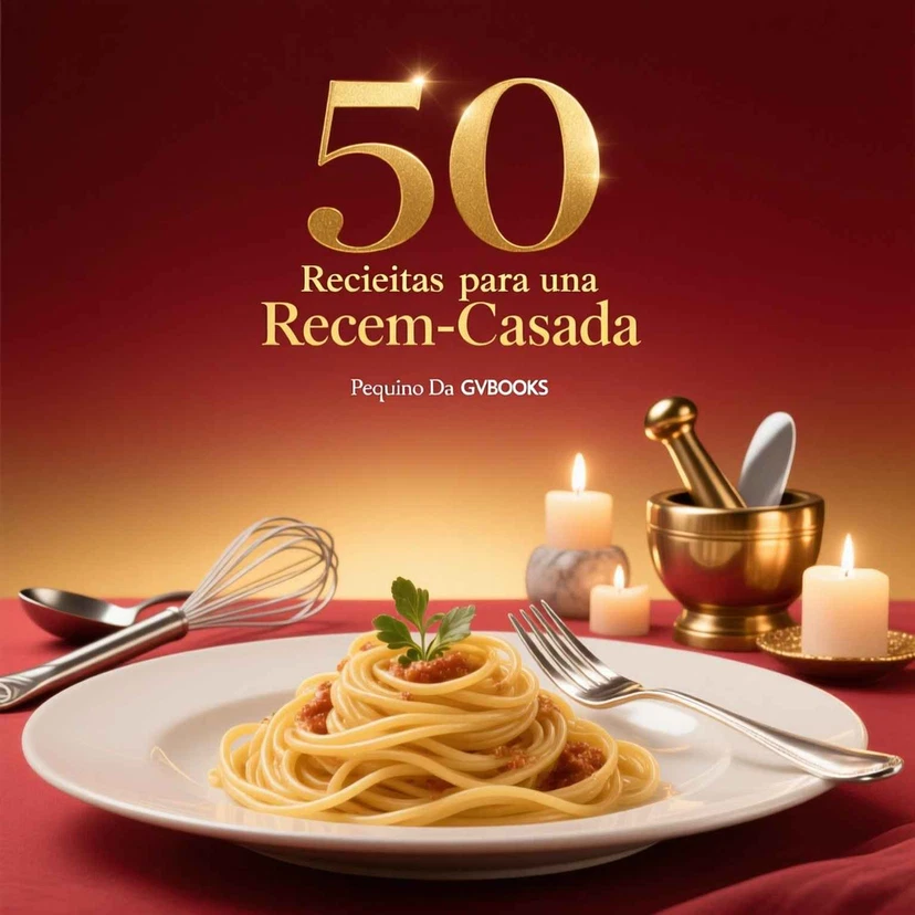 50 Receitas para uma Recém-Casada – Pratos Simples, Saborosos e Feitos com Amor