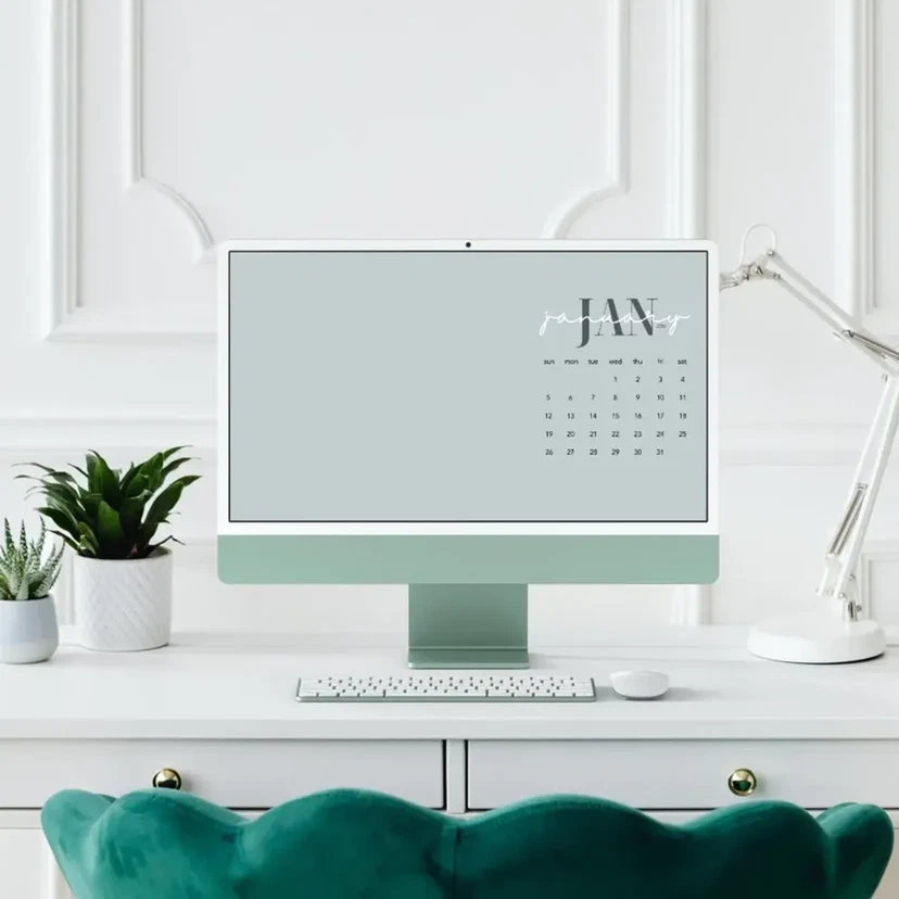 Wallpaper Calendar 2026 | January to December 