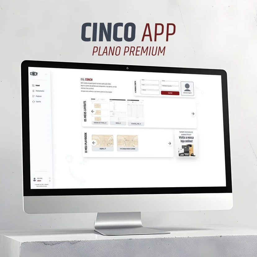 CINCO APP – Plano Premium Anual