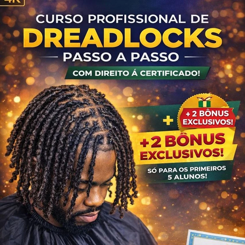 Curso de Dreadlocks do Zero ao Profissional