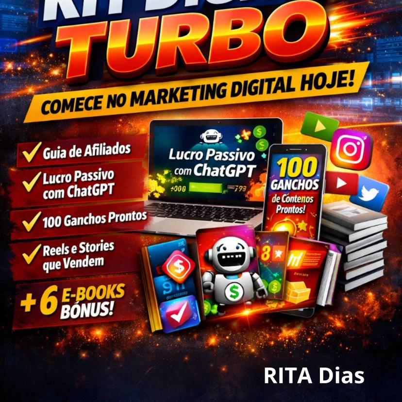 Kit Digital Turbo-Primeiro Passo no Mundo Digital com BÔNUS Especial