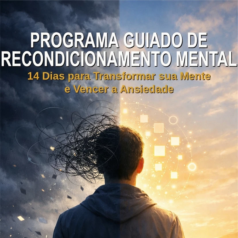 Programa Guiado: 14 Dias para Recondicionar sua Mente e Vencer a Ansiedade