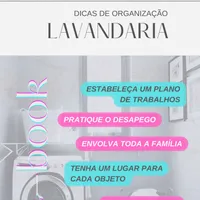 Dicas de organização - Lavandaria