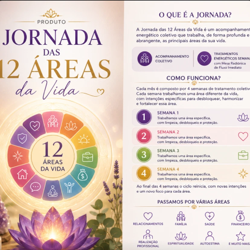 A Jornada das 12 Áreas da Vida