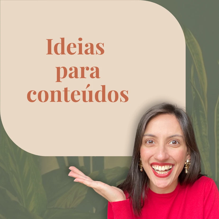 Ideias simples para conteúdos