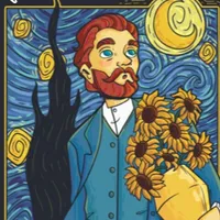 Colorir Vincent Van Gogh